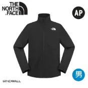 悠遊山水戶外生活館 【The North Face 男 可套式防潑水軟殼外套 AP《黑》】8G72/登山/立領外套/風衣