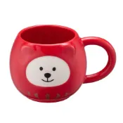 小珊雜鋪2  星巴克 starbucks 元氣達摩小熊馬克杯 限量bearista 星巴克達摩小熊吸管套組