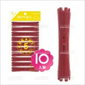 WOMAN HOUSE 法拉西施美髮陶瓷卷心-10支(05紅)熱塑燙具[80997]