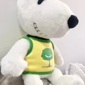 snoopy 史努比娃娃 史努比 玩偶 吃風箏的樹 - 衣服可穿脫