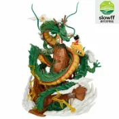 新竹好物社 【神龍召喚】七龍珠手辦 悟空手辦 孫悟空模型 龍珠模型 動漫手辦 賽亞人手辦 山神龍場景 卡卡羅特 高精度塗裝 收藏擺件禮物