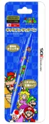 遊戲達人(日本橋電玩部) [3DS 周邊] 3DS 觸控筆瑪利歐 藍色 公司貨