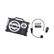(店+)【ifive】手提專業移動擴音機if-SK055+UHF無線教學麥克風 if-UM260(瑜珈老師 帶動唱 幼稚園 表演主持 系學會)