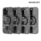 MAGEASY Apple 蘋果 iPhone 16 Pro Max 6.9吋 Urban M 3D 視覺防摔磁吸手機殼