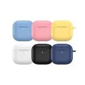 【YOMIX 優迷】AirPods 4/AirPods 5 藍牙耳機液態矽膠抗汙防撞保護套(附贈掛鉤)