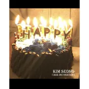 優選台灣現貨  生日蠟燭 happy birthday 生日快樂英文字母工藝蠟燭 派對生日蠟燭生日派對用品 創意蠟燭