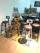 HomeDecor鄉工所 實木椅 鐵製椅 皮革椅 椅子 鐵椅高腳椅吧台椅吧檯椅餐椅吧椅美式鄉村復古loft工業風星巴克