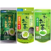 年度特價 伊藤園 稀少品種 1000一番摘綠茶葉/ 抹茶入綠茶葉/ 若芽若莖 茶葉 新茶 70g【合同會社國展】