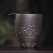 協貿國際日用品生活館 陶福氣 紫砂公道杯原礦老泥 家用紫砂分茶器茶海公道杯茶具零配