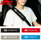 HYUNDAI 2 件裝現代 Creta 汽車安全帶套汽車軟短絨安全帶肩墊緩解 Creta GS GS 2014-201