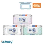 【US 優生】酒精濕巾-超厚型-75% 40抽/包