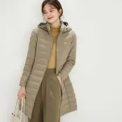 【巴黎精品】頂級真羽絨外套90%鴨絨羽絨衣秋冬(連帽無縫女外套5色n1lw21)