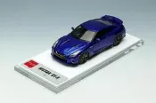 【名車館】MakeUp EM463A NISSAN GT-R 2020 Blue 1:43