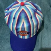 中小頭適 訂製款 絕版 90‘s 二手 早期 古著 Dickies 條紋 輕薄 老帽 棒球帽 cap  帽