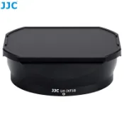 JJC 方形遮光罩 富士Fujifilm XF 18mm F1.4 R LM WR 鏡頭用 金屬製相機遮陽罩 62mm