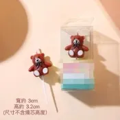 雀鴻煙火 小熊蠟燭 蛋糕蠟燭 慶生慶祝活動 造型蠟燭 超可愛裝飾蠟燭