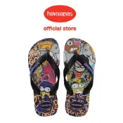 Havaianas哈瓦仕 拖鞋 童鞋 少年悍將 羅賓酷姬 黑 Kids Top Warner 4150291-0090K