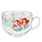 【Disney】迪士尼玻璃馬克杯-小美人魚玻璃杯495ml  DS-8305AR-V