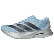 (店+)【adidas 愛迪達】KI4776 adidas Adizero Boston 13 舒適輕盈 專業競訓玻纖柱 低幫 馬拉松跑步鞋 男款 粉藍