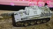 威龍 63208成品，1/72的豹式坦克G型模型，1945年東普魯士塗裝，模型完好，原包裝完好，會跟您拍影片和照片確認，