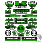 機車貼紙  川崎貼紙車貼機車ninja400改裝飾反光防水Kawasaki版畫油箱貼花 汽車車身裝飾反光貼紙防水防曬T1