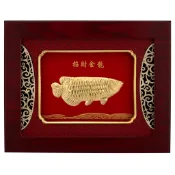 金箔畫禮品│招財金龍│開業開幕、新居落成喬遷之喜賀禮│雅鑑鑫品│招財系列│送禮餽贈最佳選擇│專業工藝禮品製造供應商鹿港窯