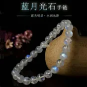 緹娜嚴選 tinaestore 【藍月光石手鏈-朦朧月光-1款/組】女男斯裡蘭卡冰種藍月光石手串散珠手鐲水晶-90203