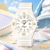 【CASIO 卡西歐】LRW-200H-7E2  繽紛色彩指針錶款(防水100米 錶徑約3.42公分)