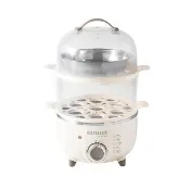 【AIWA 日本愛華】AS-ZDQ14(多功能雙層蒸蛋器)