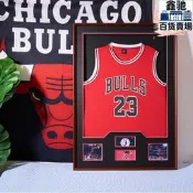 明星球 大相框足球籃球戰袍展示框無損裝裱框乒乓球簽名收藏相框