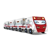 【i郵購】順基創意站 迴力連結-動力車-【普悠瑪號最車-車頭+無動力車廂*2+無動力車尾】