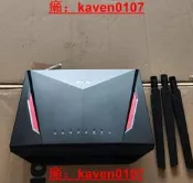 【可開發票】品牌：Asus/華碩華碩RT-AC86U雙頻路由器，程瑟儒圖，無拆無修。員裝天線，之員2.4G和5G雙頻適