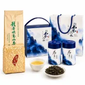(店+)【清山茶廠】高山茶手採杉林溪龍鳳峽烏龍茶葉伴手禮150g*2罐