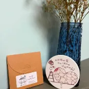 聲語 - (溶化頑石)陶瓷吸水杯墊 / 基督徒文創