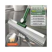 (店+)憶香許快樂購 矽膠 雙面 55CM刮水器 單獨取代矽膠條（不含桿子） 地刮掃把 家用 衛生間 浴室 玻璃 刮水神器 掃頭髮 掃水 魔術掃把(地刮掃把 浴室 玻璃 刮水神器 掃頭髮 魔術掃把)