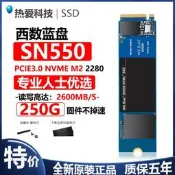 （優選）WD西數藍盤 SN550/570 250G 500G M.2 PCIE SSD筆記本 固態硬盤m2