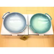 Le Creuset 瓷器拉麵碗 20CM (海岸藍、薄荷綠) ~