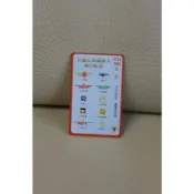 A0002 自強公車儲值卡發行紀念 NT$300 通達任我 卡片在手 全票 公車卡 公車票 公車票卡 無餘額 收集 收藏
