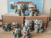 樂遊遊戶外用品館 石敢當獅子風獅爺笑獅對獅樹脂擺件家居書桌裝飾禮物 客廳擺件 居家擺飾 店面擺飾