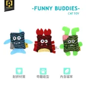 【Petsville派思維】沙沙系列貓咪耐咬貓薄荷玩具