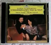[ DG ] 企鵝三星---日版--阿格麗希 Argerich  / Maisky: 貝多芬--大奏
