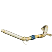 T22 Exhaust Volkswagen 100鉬 當派 鈦合金 中尾段 尾飾管 雙出 四出 VW【YGAUTO】