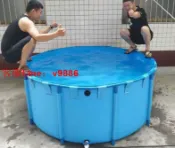挪威的森林 【咨詢客服應有盡有】廠家出貨 帆布養魚池折疊加厚暫養池塑料水池錦鯉養殖魚缸專用防水布魚池
