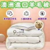 鴻運通商行 【台灣出貨】100%澳洲羊毛被冬被