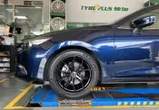 【員林 小茵輪胎舘】類VOSSEN新 款HF-5 18吋 鋁圈樣式 5孔全車系適用 8J/9J 消光黑 旋壓