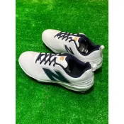 棒球世界全新NEW BALANCEL NB最新款壘球膠釘鞋 2E m10006sp特價白海軍藍配色