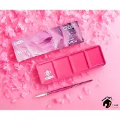 德國Schmincke貓頭鷹 HORADAM Pretty Pink 限量粉色鐵盒特別版 專家級塊狀水彩組-15色+畫筆