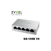 (店+)【ZyXEL 合勤】GS-105B V5 5埠乙太網路交換器 鐵殼版