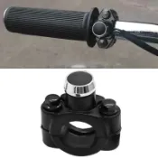 紫菀百貨店 摩托車機車配件7/8英寸車把開關啟動喇叭大燈爆閃控制鋁合金斷電開關