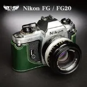 【台灣TP】真皮 適用於 Nikon FG / FG20 相機底座 相機包 皮套